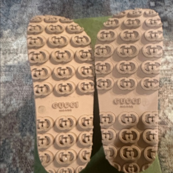 Gucci Soft Rubber Womens Interlocking G Platform Slide Sandals sz 38 - Picture 12 of 14